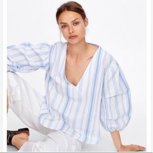 NWT Zara Striped Top